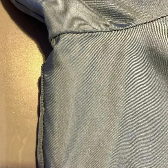 [XL]Jigsaw Silk Pleated Front Long Sleeve  Button Up Shirt/Blouse - Picture 10 of 12